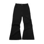 FLARED JEANS - BLACK