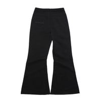 FLARED JEANS - BLACK