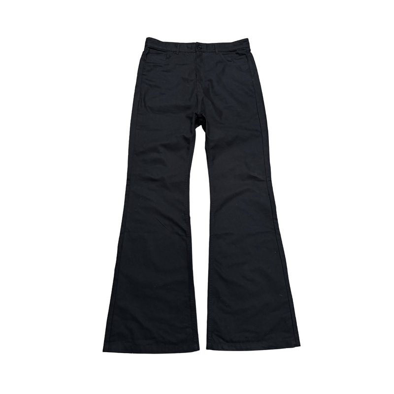 FLARED JEANS - BLACK