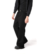 FLARED JEANS - BLACK