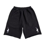 RALPH SWEAT SHORTS - BLACK
