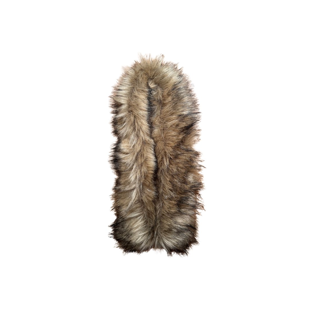 DETACHABLE FUR ZIP-UP