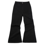 FLARED JEANS - BLACK