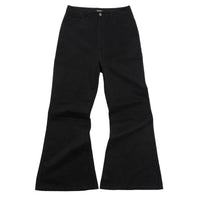 FLARED JEANS - BLACK