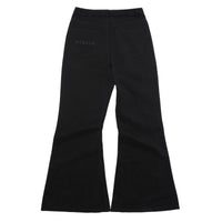 FLARED JEANS - BLACK