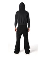 FLARED JEANS - BLACK