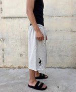 RALPH SWEAT SHORTS - GREY