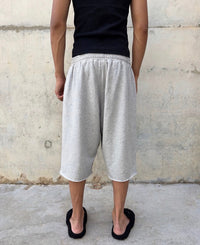RALPH SWEAT SHORTS - GREY