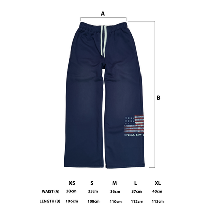 USA SWEATPANTS - NAVY