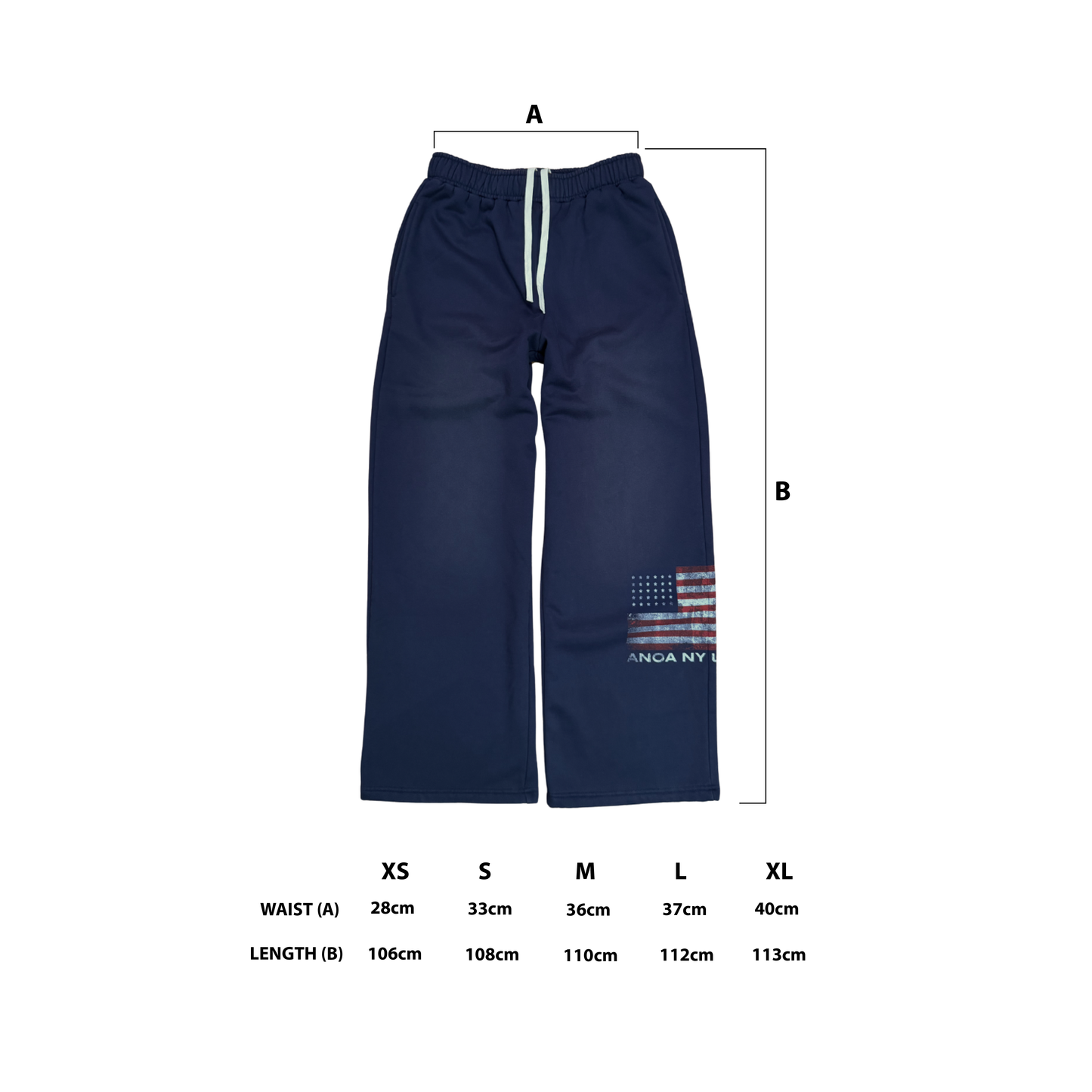 USA SWEATPANTS - NAVY