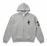 RALPH DISTRESSED ZIP-UP
